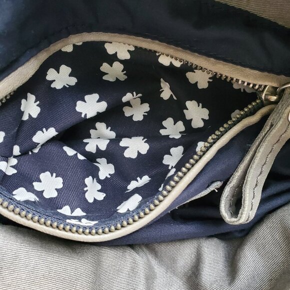 Lucky Brand Buttery Soft Leather Convertible Satchel Large Messenger Bag - Picture 11 of 16